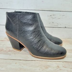 Rachel Comey black leather ankle boots